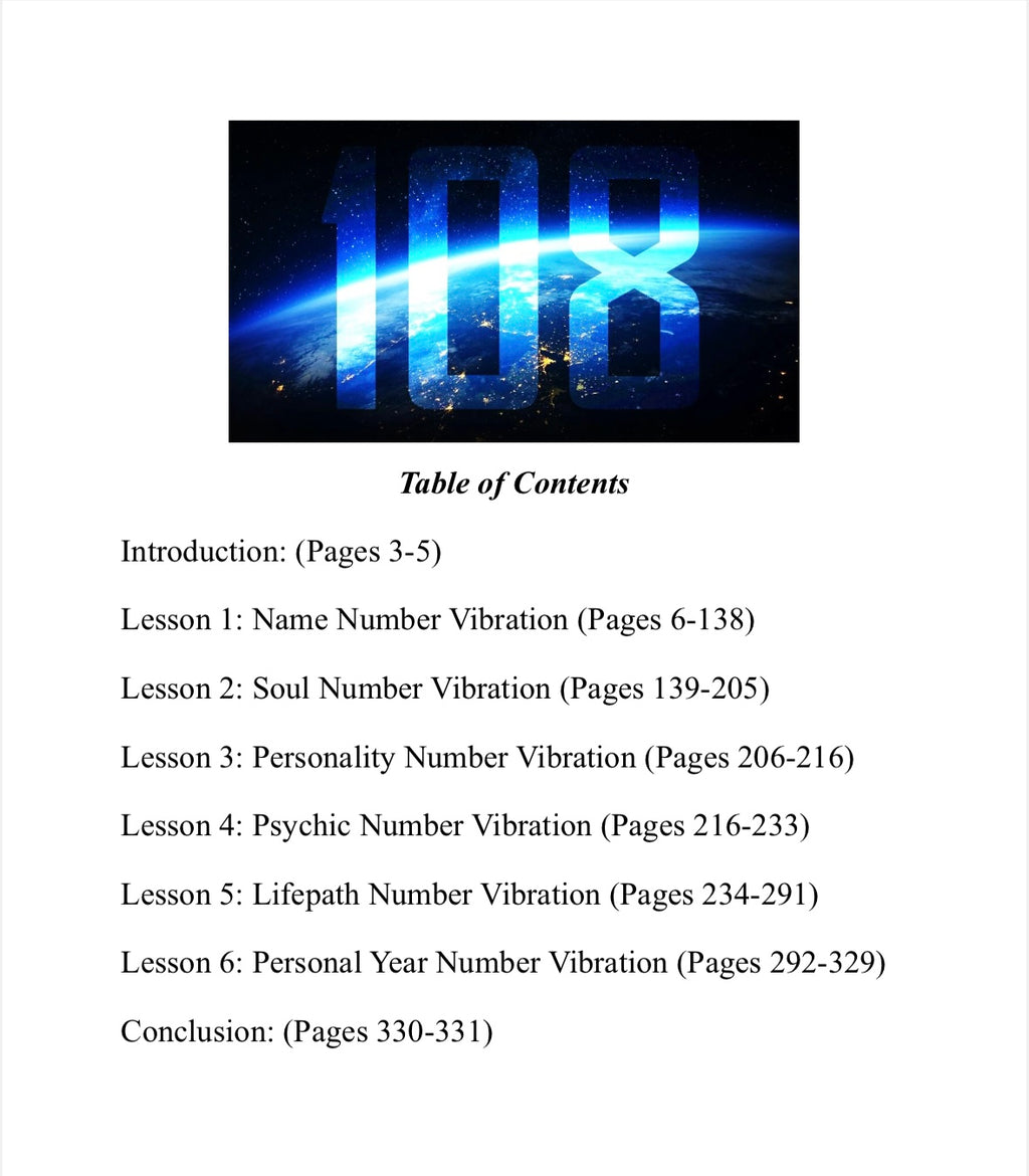 Numerology Book (Hardcopy-Premium)